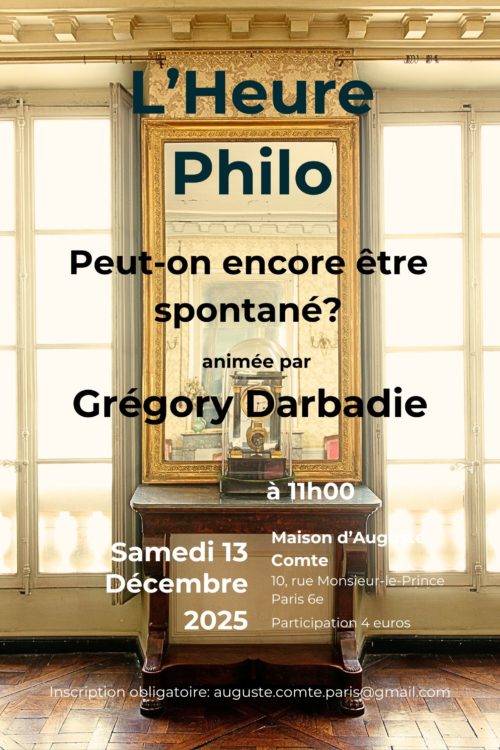 Affiche Heure philo Affiche Heure philo