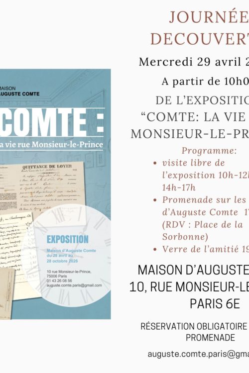 INVITATION JOURNEE DECOUVERTE 29 AVRIL
